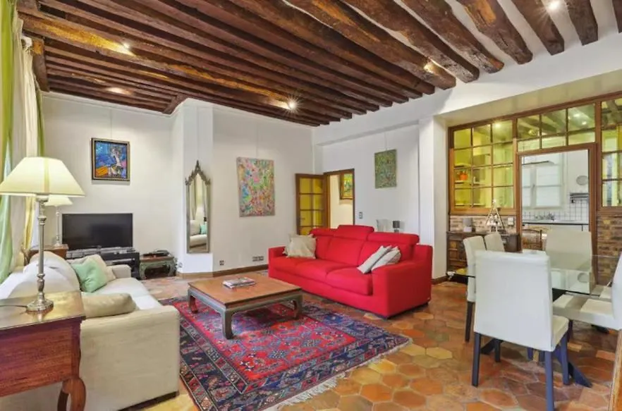 Marais Historical Center Parisian Apartment 3Br Ouvert